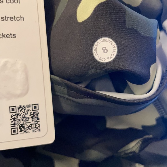 LULULEMON NWT FAST & FREE HIGH RISE CROP LEGGINGS 23” SIZE 0 - Picture 10 of 10